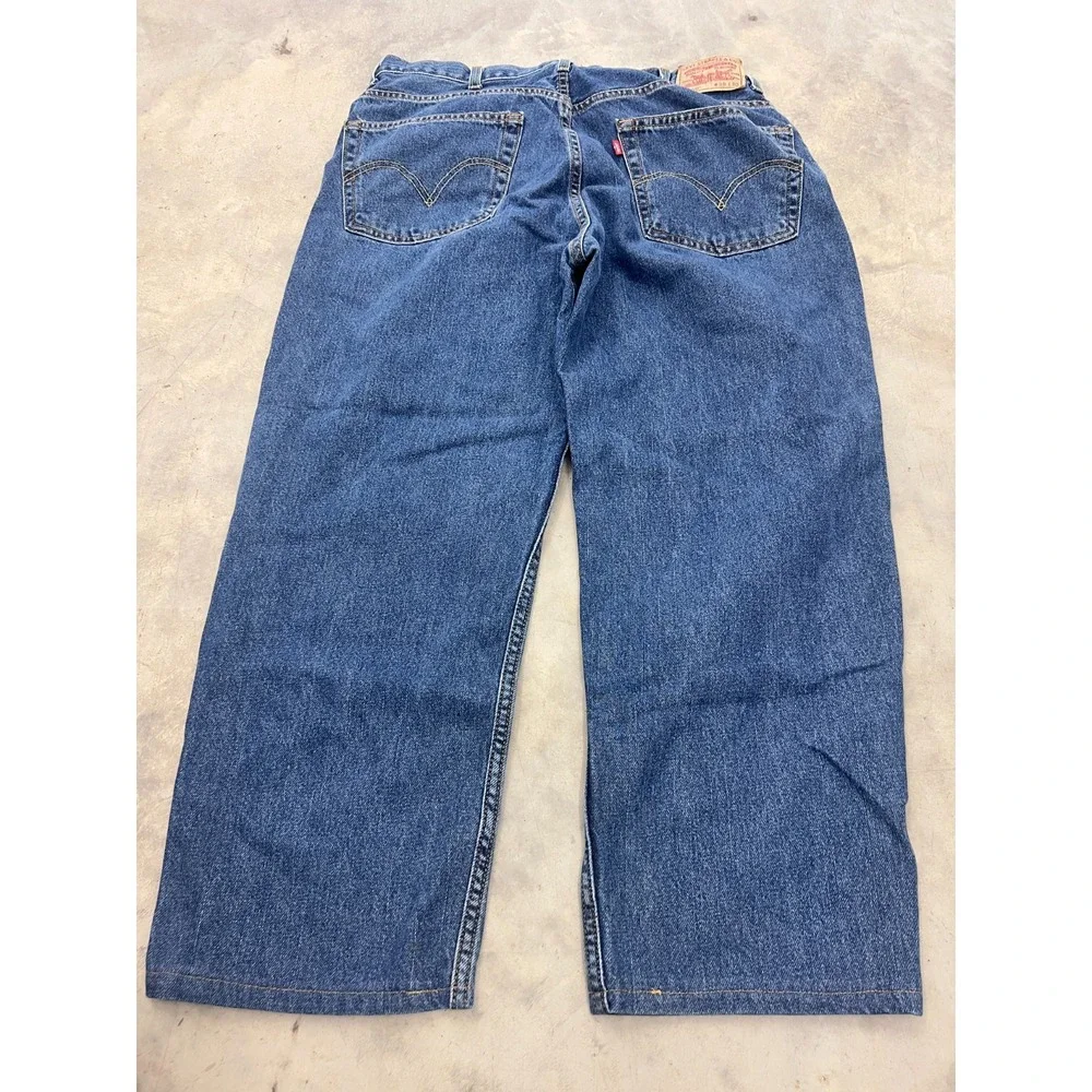 Vintage Levi's 550 Jeans Men 38x30 Blue Denim Relaxed Fit Baggy Skate Streetwear